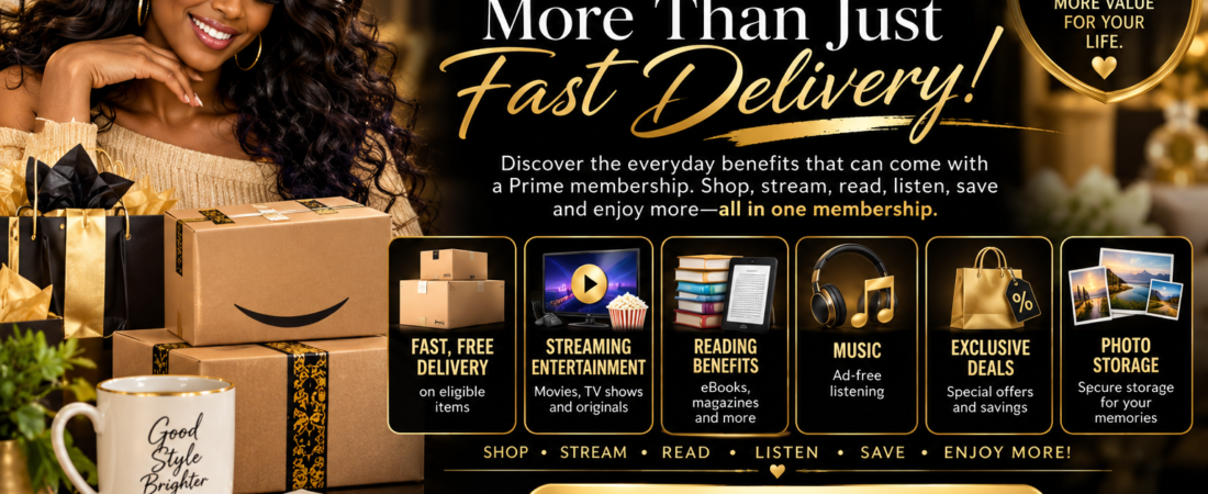 Amazon Prime: More than just Fast Delivery